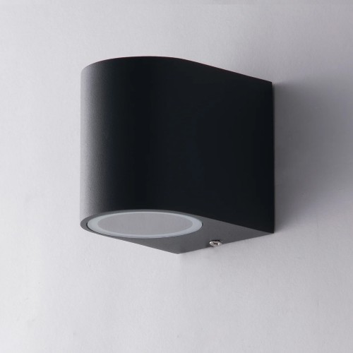 Faretto a Parete da Esterno Punto Luce Applique in Alluminio Antracite