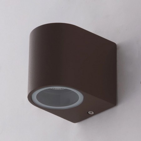 Faretto a Parete in Alluminio Bianco da Esterno Punto Luce Applique