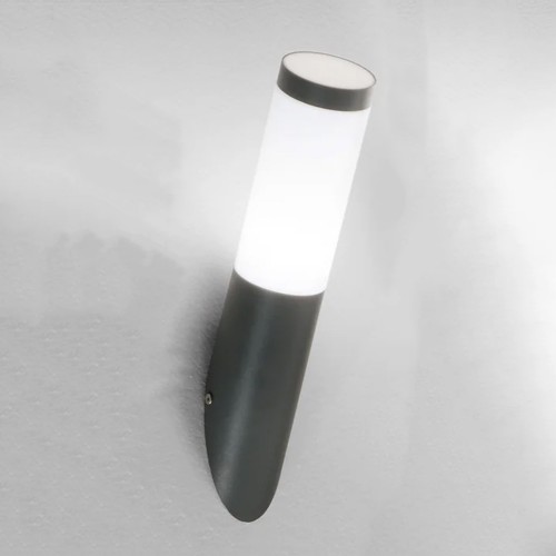 Applique a Parete da Esterno in Acciaio Inox Antracite Punto Luce