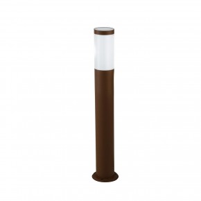 Lampione Intec in Acciaio Bronzo Paletto 70cm per Illuminazione da Esterno