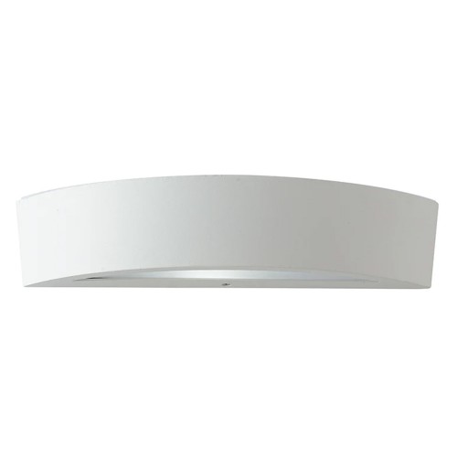 Applique da Esterno Intec in Alluminio Bianco Punti Luce per Giardino