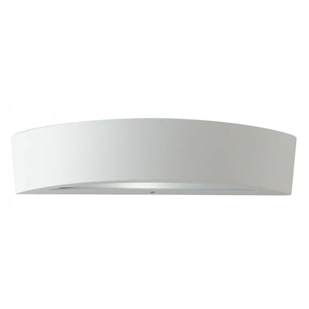 Applique da Esterno Intec in Alluminio Bianco Punti Luce per Giardino