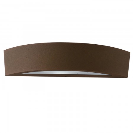 Applique da Esterno Bronzo Intec Faretto in Alluminio per Giardino