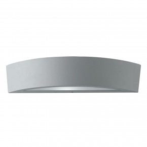 Applique in Alluminio Argento da Esterno Intec Faretto per Giardino