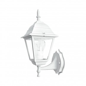 Lanterna da Esterno Applique a Muro Elegante in Allumino Bianco Luce