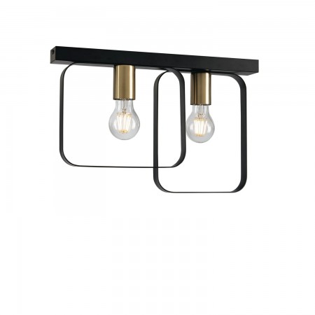 Plafoniera a Soffitto Lampada Intec Moderna Lampadina E27 Luce per Interno