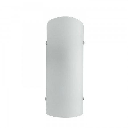 Lampada da Parete Luce Applique in Vetro per Interno Bianca Lampadina E27