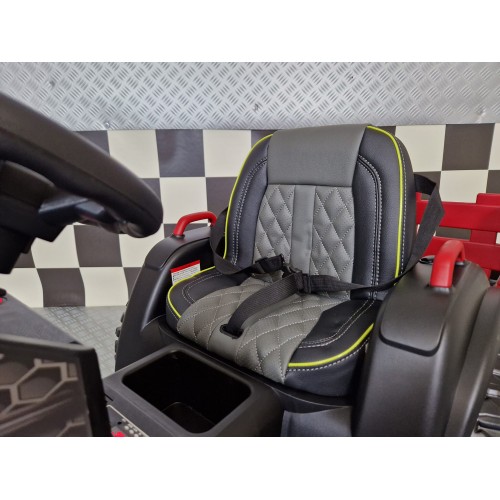 Trattore Verde Elettrico per Bambino Macchina a Batteria 12V Bimbi