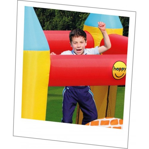 Gioco Gonfiabile Castello Saltarello Scivolo per Bambini Pompa Motore Gigante