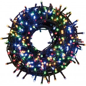 Lucine di Natale 300 Led Filo da 13,5 mt Decorazione con Luci Multicolore