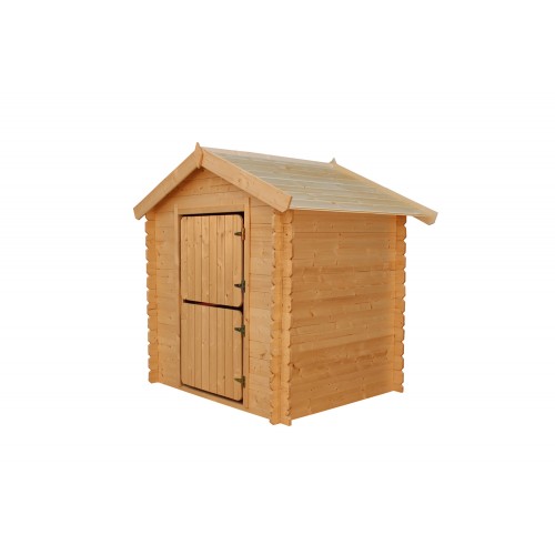Casetta per Bambini Timbela in Pannelli di Legno per Gioco all'Aperto