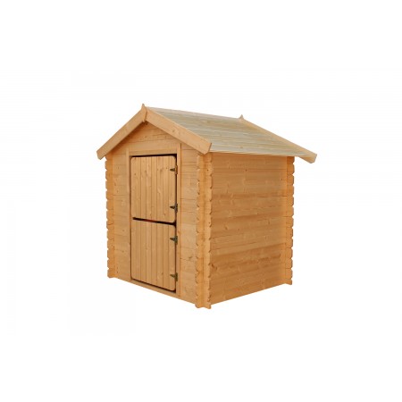Casetta per Bambini Timbela in Pannelli di Legno per Gioco all'Aperto