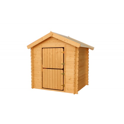 Casetta per Bambini Timbela in Pannelli di Legno per Gioco all'Aperto