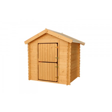 Casetta per Bambini Timbela in Pannelli di Legno per Gioco all'Aperto