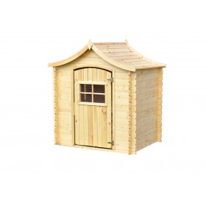 Casetta per Bambini Gioco all'Aperto Casa Timbela in Pannelli di Legno