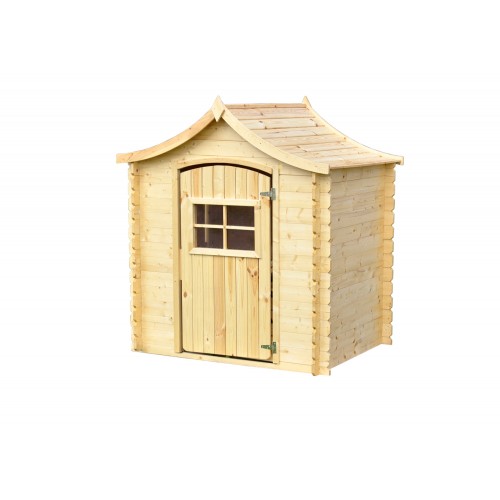 Casetta per Bambini Gioco all'Aperto Casa Timbela in Pannelli di Legno