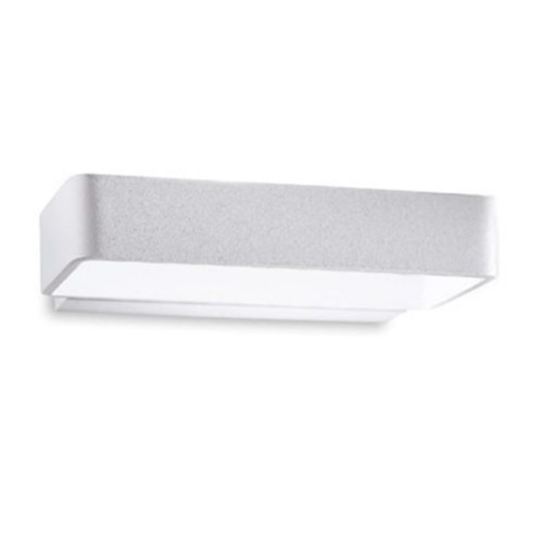 Luce da Parete Intec Applique da Interno Lampada Bianca Elegante a LED