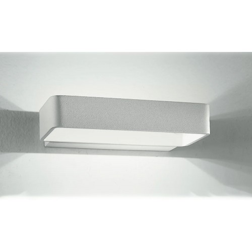 Luce da Parete Intec Applique da Interno Lampada Bianca Elegante a LED