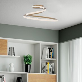 Plafoniera a Soffitto da Interno Oro Intec Moderna Lampada a LED CCT 2