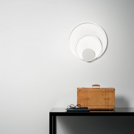Plafoniera a LED CCT a Soffitto da Interno Intec Lampada Bianca Moderna