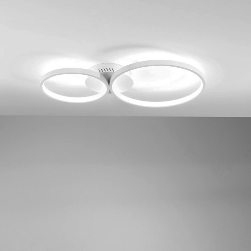 Lampada a Soffitto Moderna da Interno Intec Plafoniera a LED 30W CCT