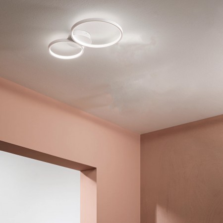 Lampada a Soffitto Moderna da Interno Intec Plafoniera a LED 30W CCT