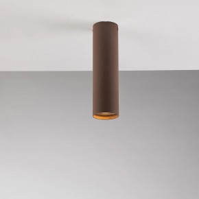 Punto Luce Tubolare Bronzo Plafoniera in Metallo Faretto da Soffitto 2