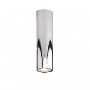 Punto Luce Tubolare Faretto da Soffitto Plafoniera in Metallo Cromo