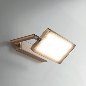 Applique Oro da Interno Regolabile a LED Lampada Orientabile a Muro Intec 2