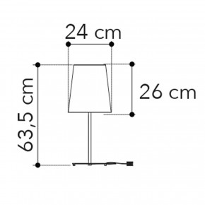 Lampada da Tavolo Moderna in Metallo Bianco con Paralume in Tessuto 2