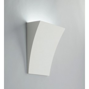 Applique da Interno Lampada Bianca Verniciabile Luce da Parete Intec 2