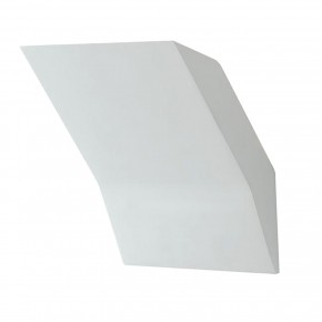 Applique da Interno Lampada Bianca Verniciabile Luce da Parete Intec