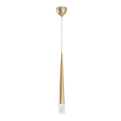 Lampadario Moderno in Metallo Oro Luce a Sospensione da Interno Design