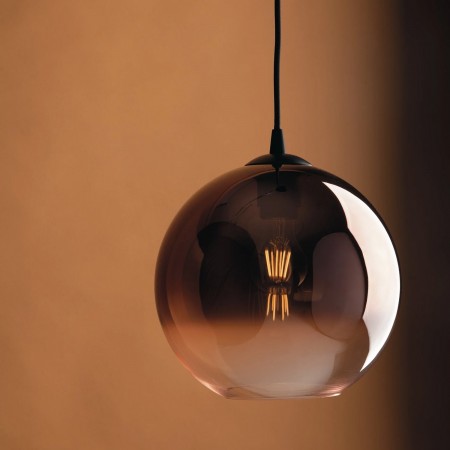 Lampadario a Sospensione in Vetro Elegante Luce da Interno di Design