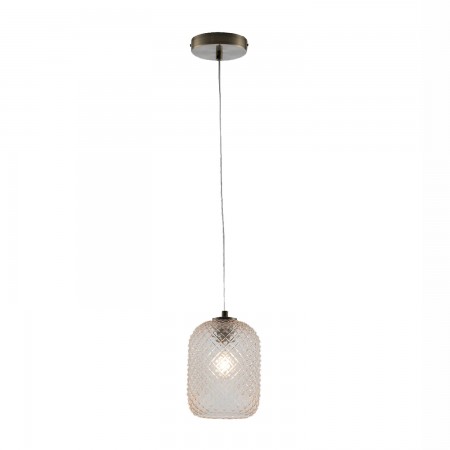 Lampadario a Sospensione in Vetro Cristallo Ambra Elegante Luce da Interno