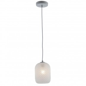 Luce in Vetro Cristallo Bianco Lampadario a Sospensione Elegante da Interno