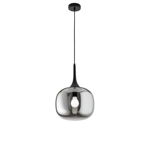 Luce in Vetro e Metallo Elegante di Design Lampadario a Sospensione
