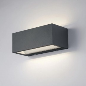 Luce da Muro Applique a Parete da Esterno Intec in Alluminio Antracite 2
