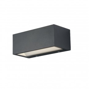Luce da Muro Applique a Parete da Esterno Intec in Alluminio Antracite