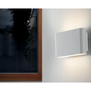 Applique a Parete a Led in Alluminio Bianco Luce da Muro da Esterno 2