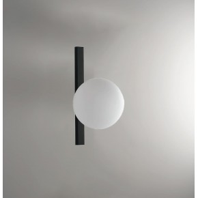 Applique a Muro Punto Luce Elegante Lampada da Parete in Metallo Nero 2