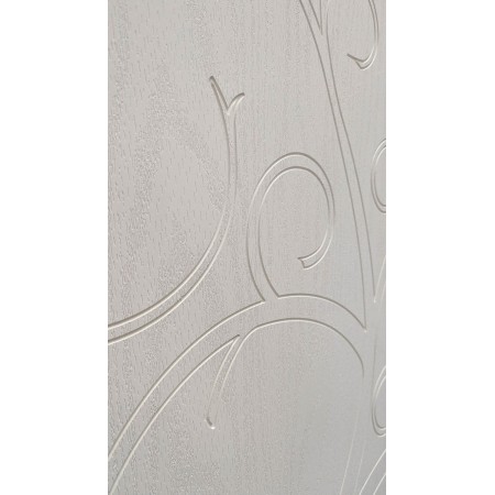 Pannello Pantografato Bianco Tree of Life in Vetroresina per Porta Blindata