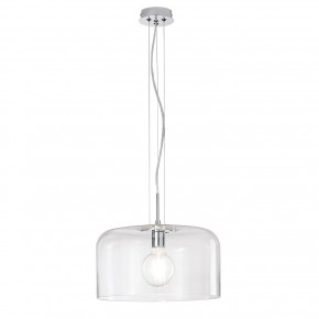 Lampadario Punto Luce in Vetro Soffiato da Interno a Sospensione Elegante