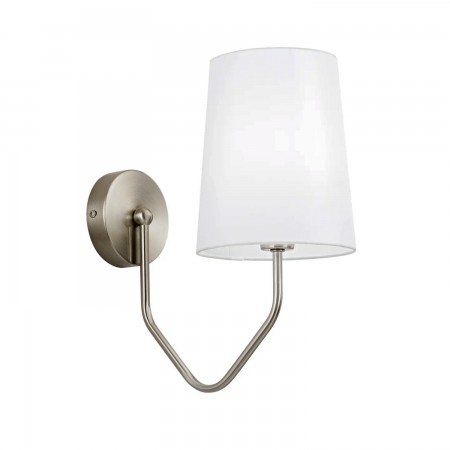 Punto Luce Applique Elegante in Metallo Lampada a Parete per Interno