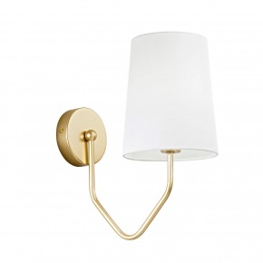 Punto Luce Oro Lampada per Interno Applique Elegante in Metallo a Parete