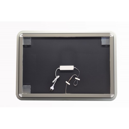 Specchio Retroilluminato da Bagno Rettangolare 100x70 a Led da Parete