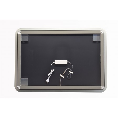 Specchio Retroilluminato da Bagno Rettangolare 100x70 a Led da Parete