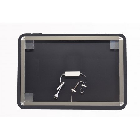 Specchio da Bagno Moderno 70x100 Rettangolare con Illuminazione Perimetrale
