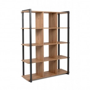 Libreria Indrustial Rovere Quercia a Cubi in Legno da Salotto Ingresso