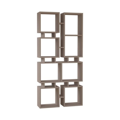 Libreria Tortora Moderna Design a Cubi per Arredamento Salone